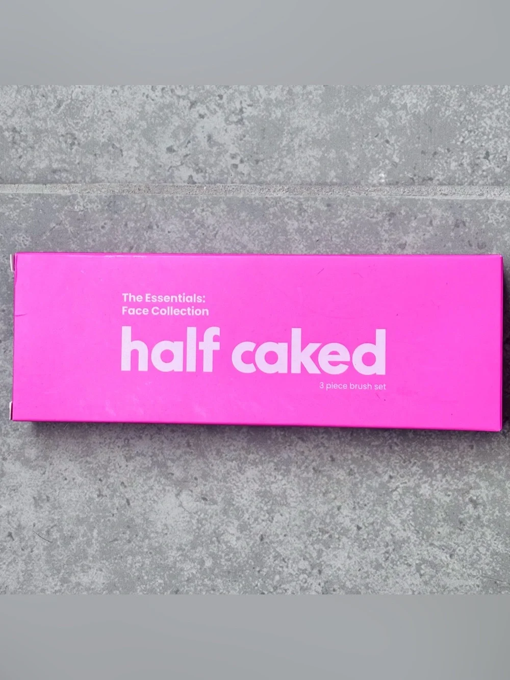 Half Caked “The Essentials”: Face Collection 3 Brush Set - NWT